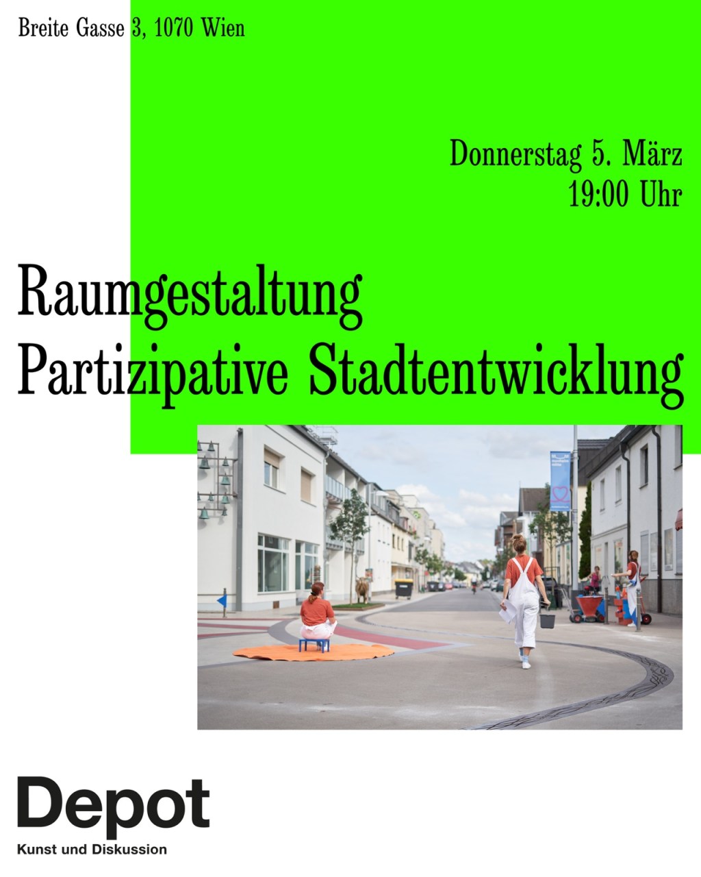 Diskursveranstaltung zu Beteiligung und Stadtgestaltung